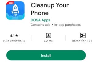 clean up our phone